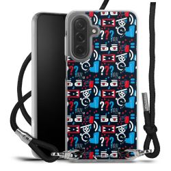 Carry Case Stoff schwarz/silber