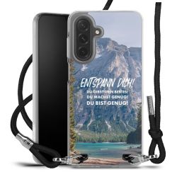 Carry Case Stoff schwarz/silber