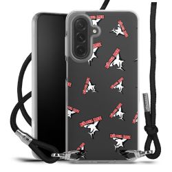 Carry Case Stoff schwarz/silber