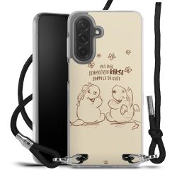 Carry Case Stoff schwarz/silber