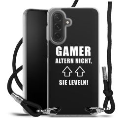 Carry Case Stoff schwarz/silber