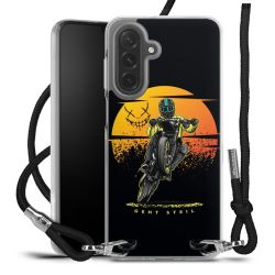 Carry Case Stoff schwarz/silber