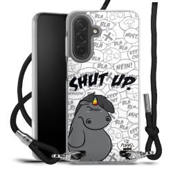 Carry Case Stoff schwarz/silber