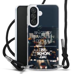 Carry Case Stoff schwarz/silber