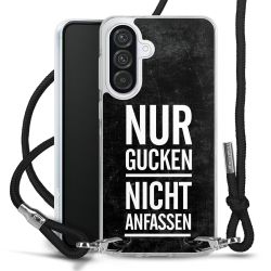 Carry Case Stoff schwarz/silber