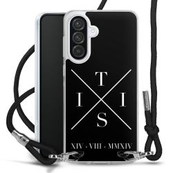 Carry Case Stoff schwarz/silber