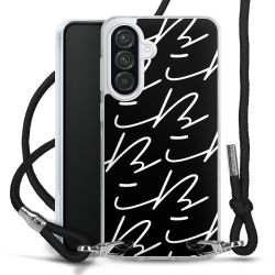 Carry Case Stoff schwarz/silber