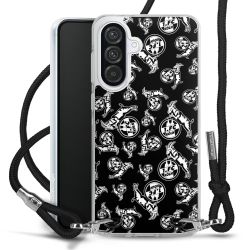 Carry Case Stoff schwarz/silber