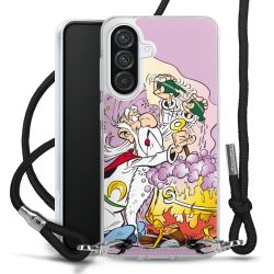 Carry Case Stoff schwarz/silber