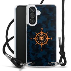 Carry Case Stoff schwarz/silber