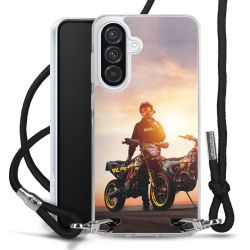 Carry Case Stoff schwarz/silber