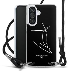 Carry Case Stoff schwarz/silber