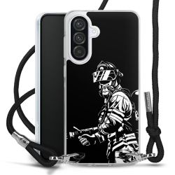 Carry Case Fabric black/silver