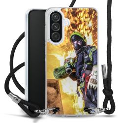 Carry Case Fabric black/silver