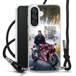 Carry Case Stoff schwarz/silber