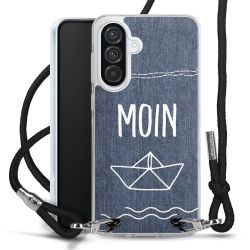 Carry Case Stoff schwarz/silber