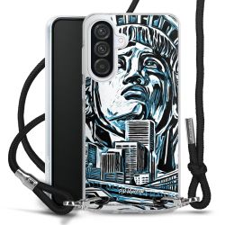 Carry Case Fabric black/silver