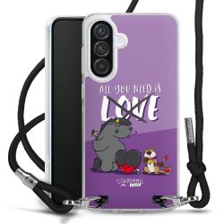 Carry Case Stoff schwarz/silber