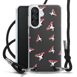 Carry Case Stoff schwarz/silber