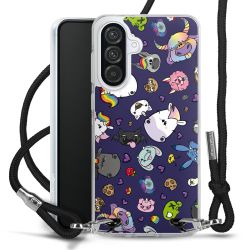 Carry Case Stoff schwarz/silber