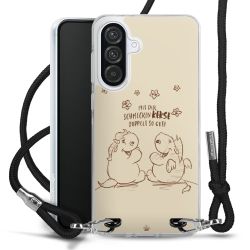 Carry Case Stoff schwarz/silber