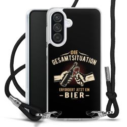 Carry Case Stoff schwarz/silber