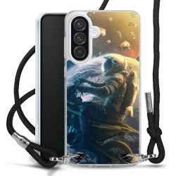 Carry Case Stoff schwarz/silber