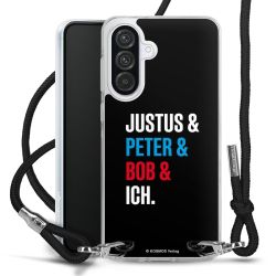 Carry Case Stoff schwarz/silber