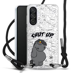 Carry Case Stoff schwarz/silber