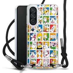 Carry Case Stoff schwarz/silber