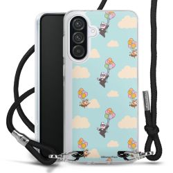 Carry Case Stoff schwarz/silber