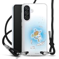 Carry Case Stoff schwarz/silber