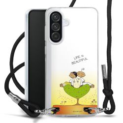 Carry Case Stoff schwarz/silber