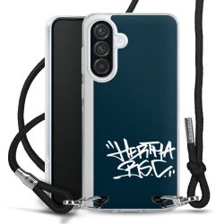 Carry Case Stoff schwarz/silber