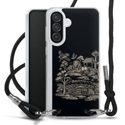 Carry Case Stoff schwarz/silber