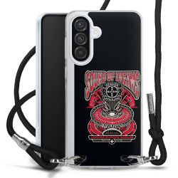 Carry Case Stoff schwarz/silber