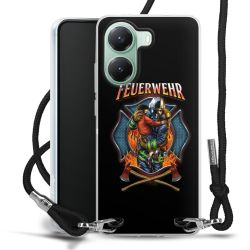 Carry Case Stoff schwarz/silber