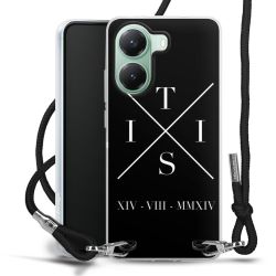 Carry Case Stoff schwarz/silber