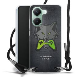 Carry Case Stoff schwarz/silber