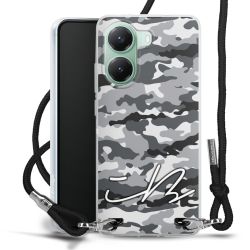 Carry Case Stoff schwarz/silber