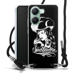 Carry Case Stoff schwarz/silber