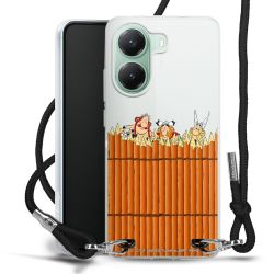 Carry Case Stoff schwarz/silber