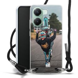 Carry Case Stoff schwarz/silber