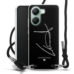 Carry Case Stoff schwarz/silber