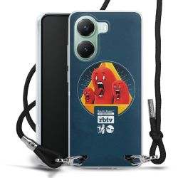 Carry Case Stoff schwarz/silber