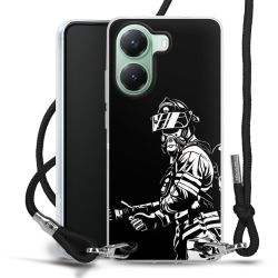 Carry Case Fabric black/silver