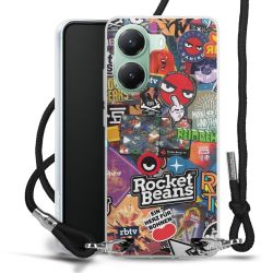 Carry Case Stoff schwarz/silber