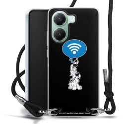 Carry Case Stoff schwarz/silber