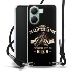 Carry Case Stoff schwarz/silber