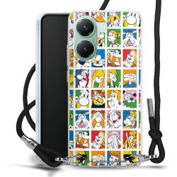 Carry Case Stoff schwarz/silber